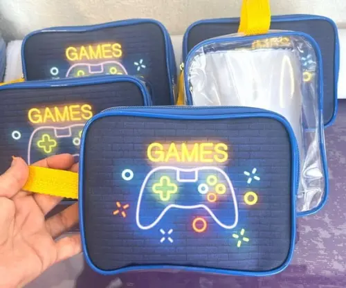Necesserie Vídeo Game Lembrancinha de Aniversário