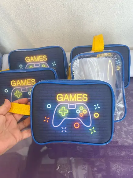 Necesserie Vídeo Game Lembrancinha de Aniversário