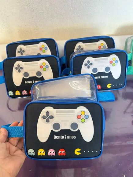 Necesserie Vídeo Game Lembrancinha de Aniversário