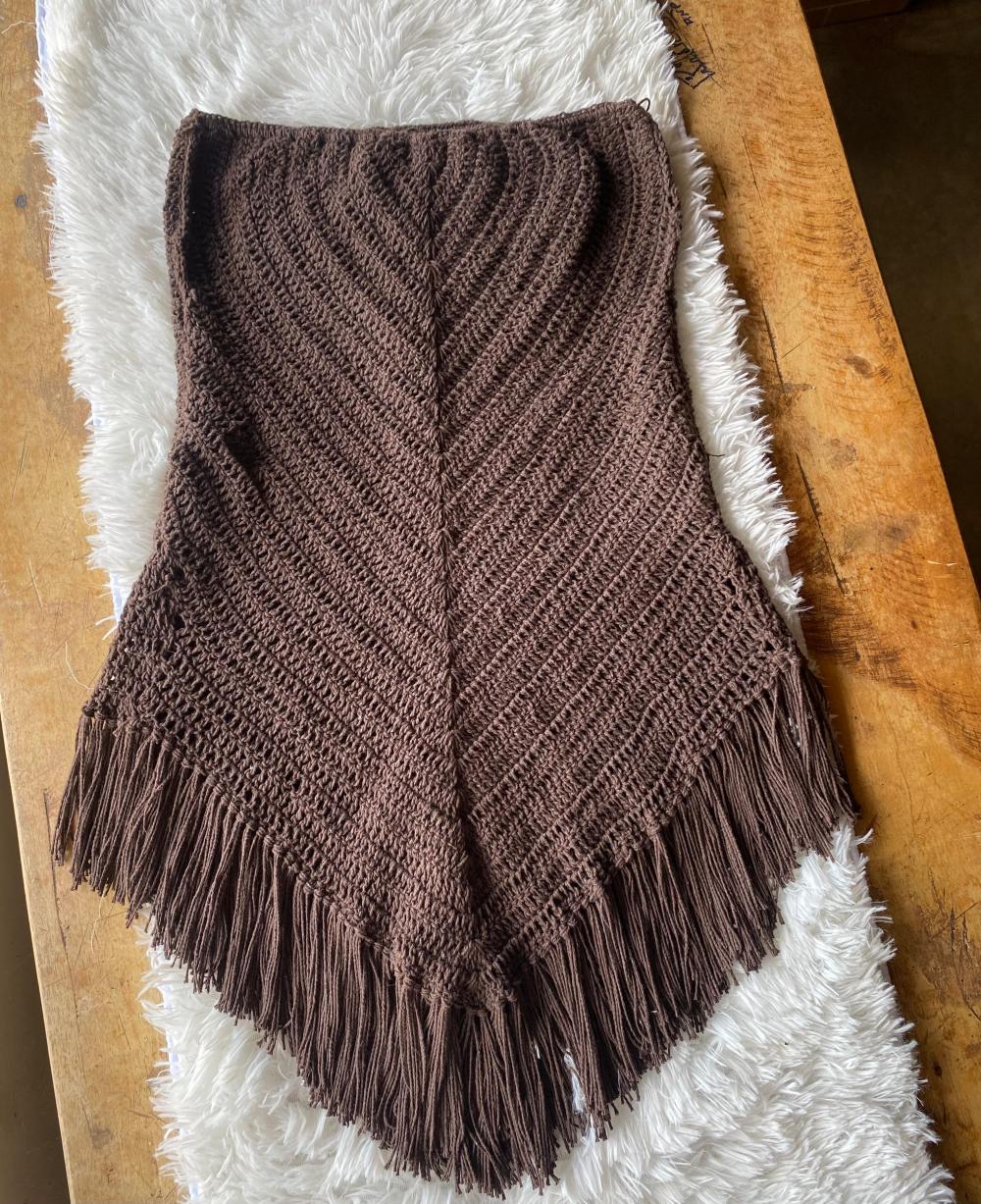 Vestido Country em Crochê