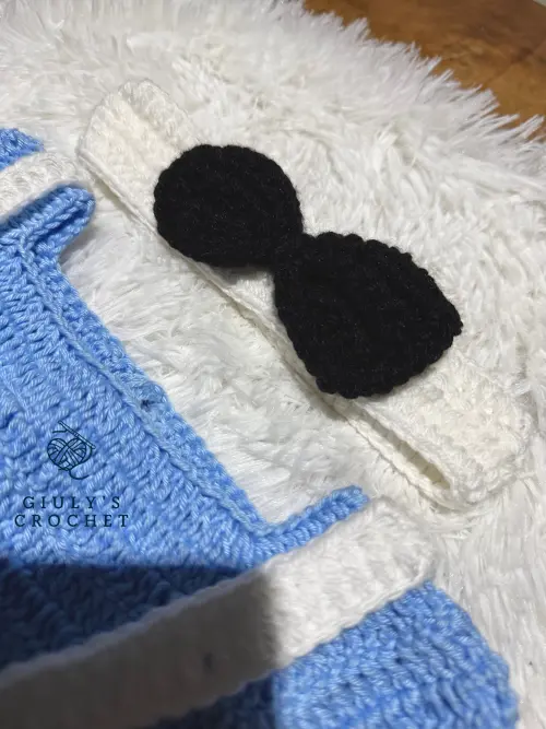 Vestido Alice no País das Maravilhas em Crochê