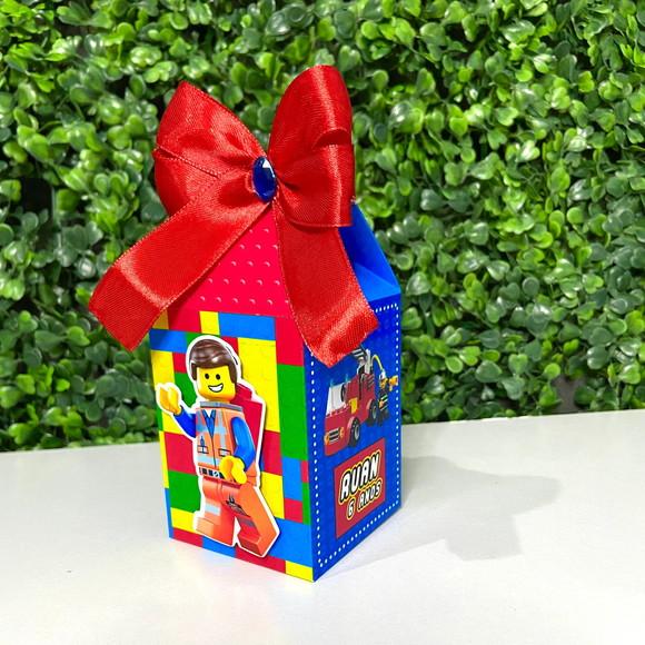 40 Personalizados Lego (kit de Papelaria)