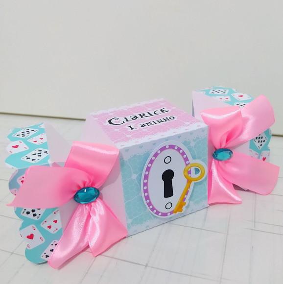 40 Personalizados Alice no País das Maravilhas
