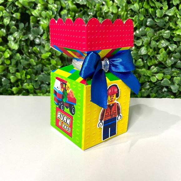 40 Personalizados Lego (kit de Papelaria)
