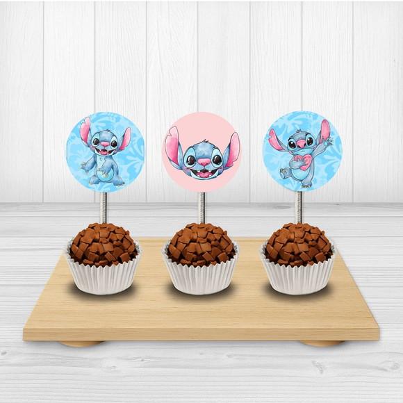 50 Tags/ Toppers para Docinhos Stitch