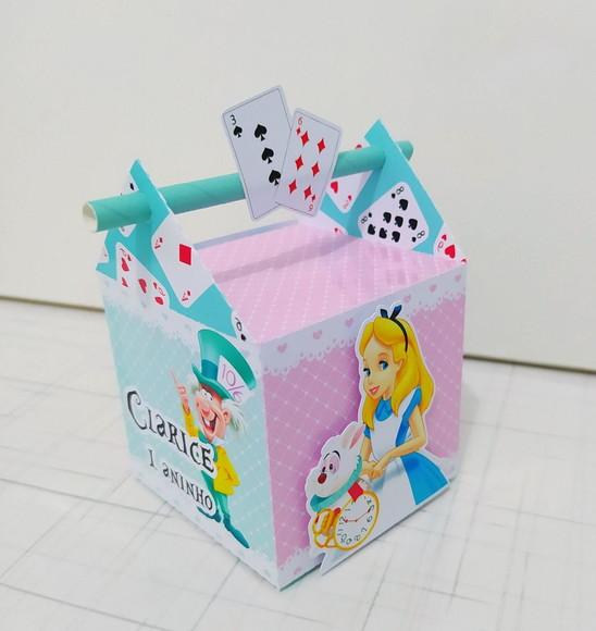52 Personalizados Alice no País das Maravilhas
