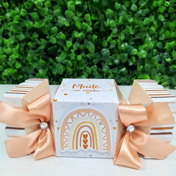 Caixa Bala Arco Íris Boho