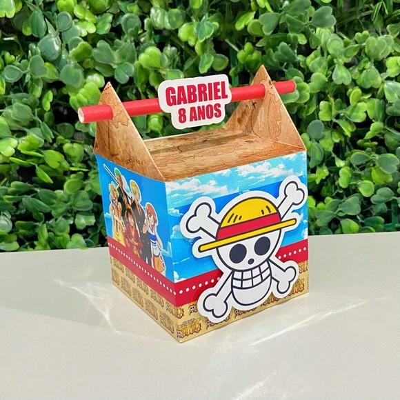 Caixa Canudo One Piece