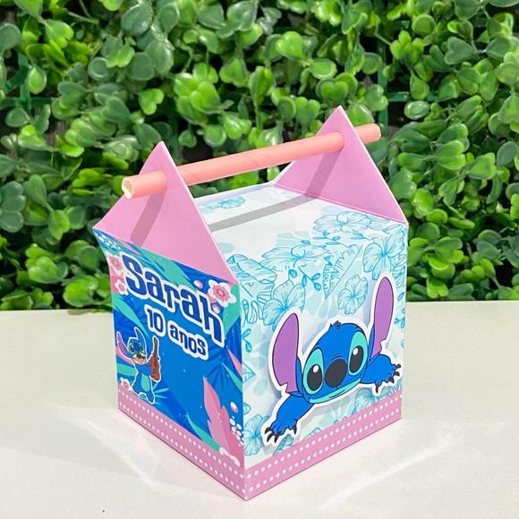 Caixa Canudo Stitch