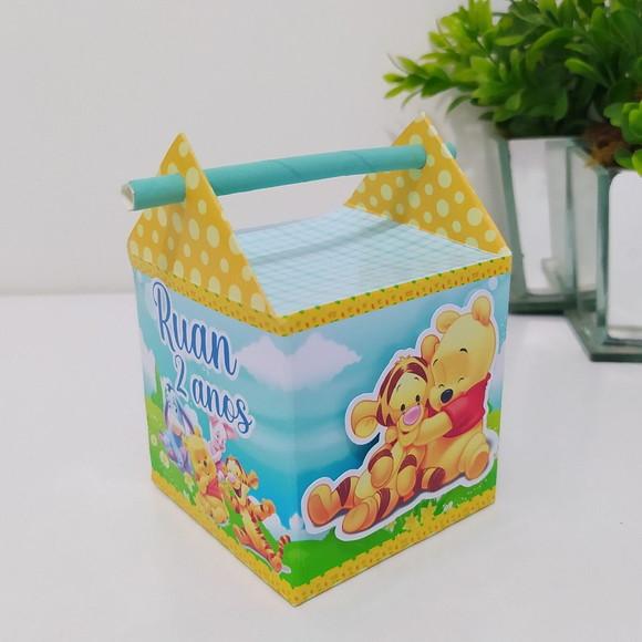 Caixa Canudo Ursinho Pooh Baby