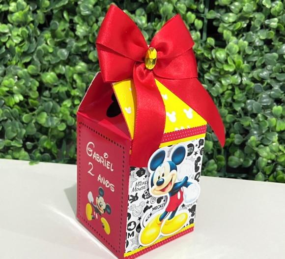 Caixa Milk 3d Mickey