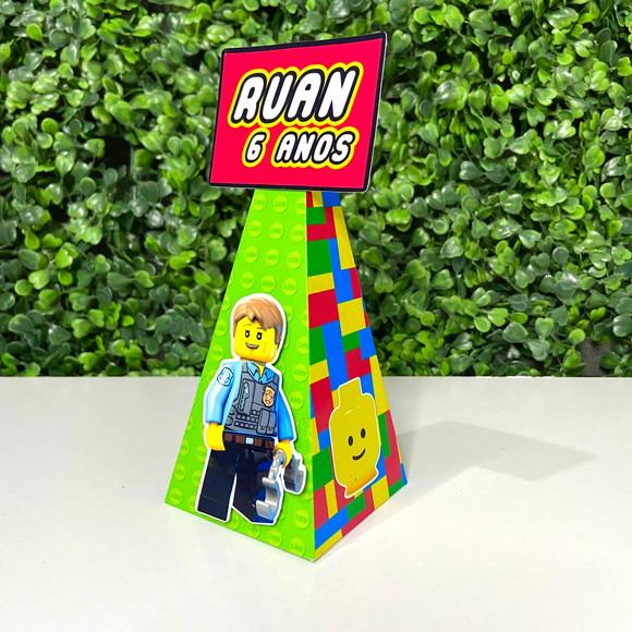Caixa Pirâmide Lego