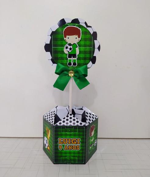 Centro de Mesa Personalizado Futebol