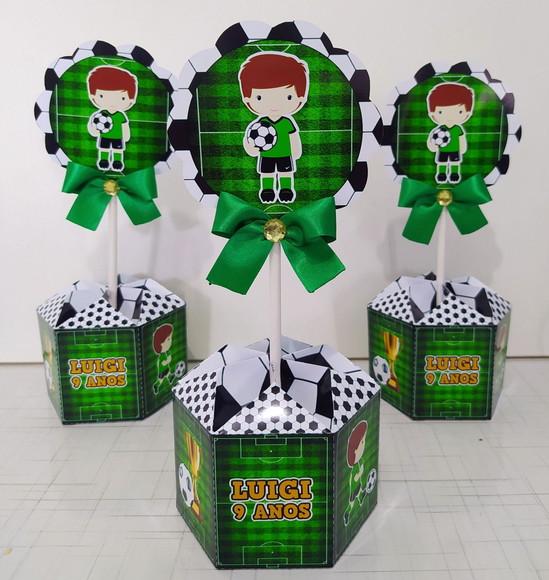 Centro de Mesa Personalizado Futebol