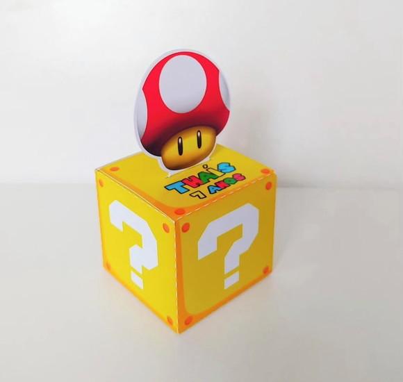 Kit 20 Personalizados Super Mário Menina (princesa Peach)