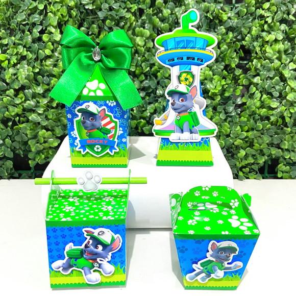 Kit 24 Personalizados Rocky Patrulha Canina