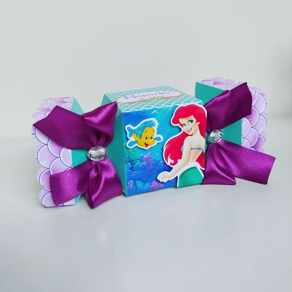 Kit 32 Personalizados Pequena Sereia Ariel