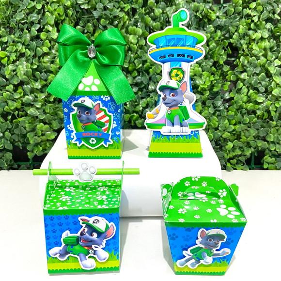 Kit 32 Personalizados Rocky Patrulha Canina