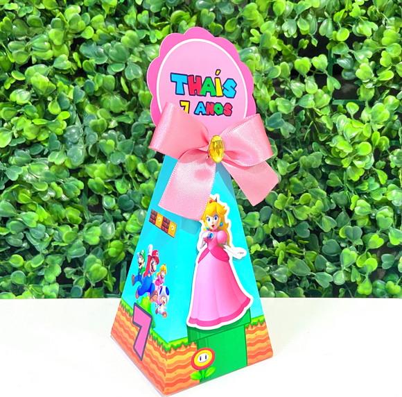 Kit 40 Personalizados Princesa Peach (super Mário Menina)