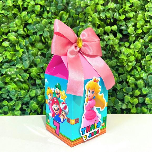 Kit 40 Personalizados Princesa Peach (super Mário Menina)