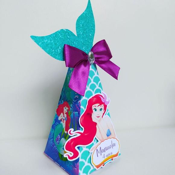 Kit 52 Personalizados Pequena Sereia Ariel