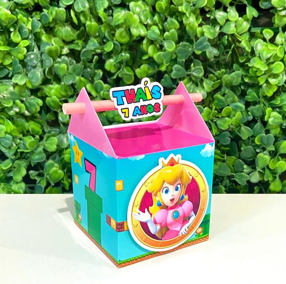 Kit 60 Personalizados Princesa Peach (super Mário Menina)