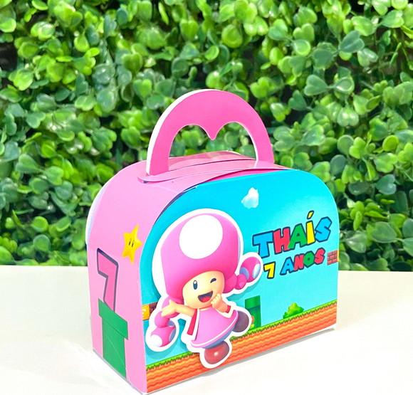 Kit 60 Personalizados Princesa Peach (super Mário Menina)