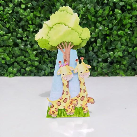 Kit de Personalizados Arca de Noé Menina (20 Peças)