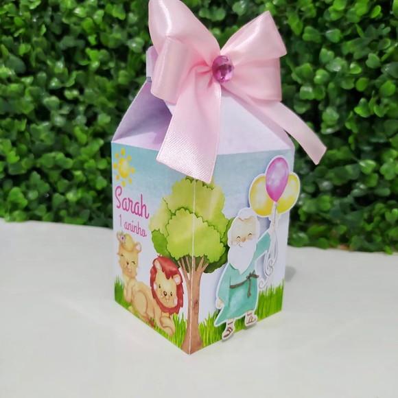 Kit de Personalizados Arca de Noé Menina (20 Peças)