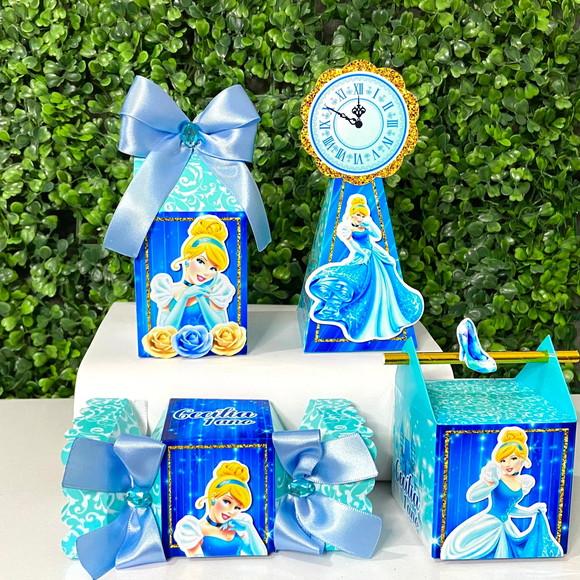 Kit de Personalizados Cinderela( 40 Peças)