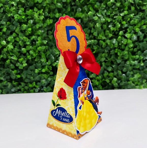 Kit Ersonalizados Luxo Bela e a Fera /50 Peças