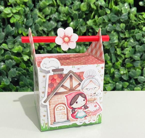 Kit Festa Chapeuzinho Vermelho Aquarela ( 32 Peças)