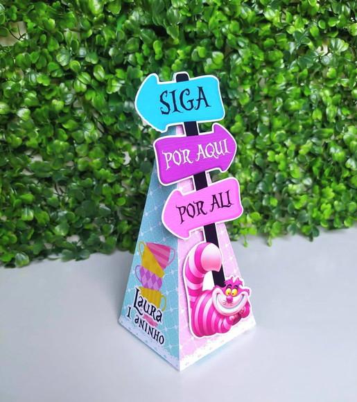 Kit Personalizados Alice no País das Maravilhas (20 Peças)