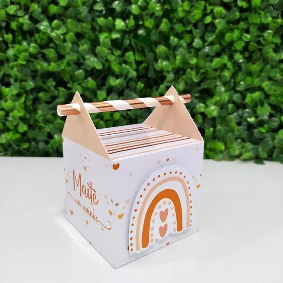 Kit Personalizados Arco Íris Boho (20 Peças)