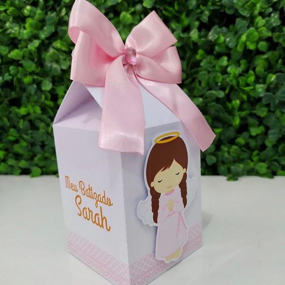 Kit Personalizados Batizado Menina (20 Peças)