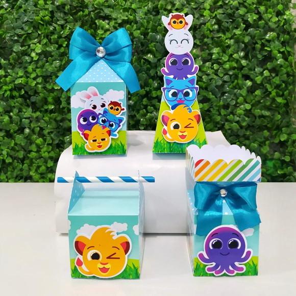 Kit Personalizados Bolofofos Menino - 20 Peças