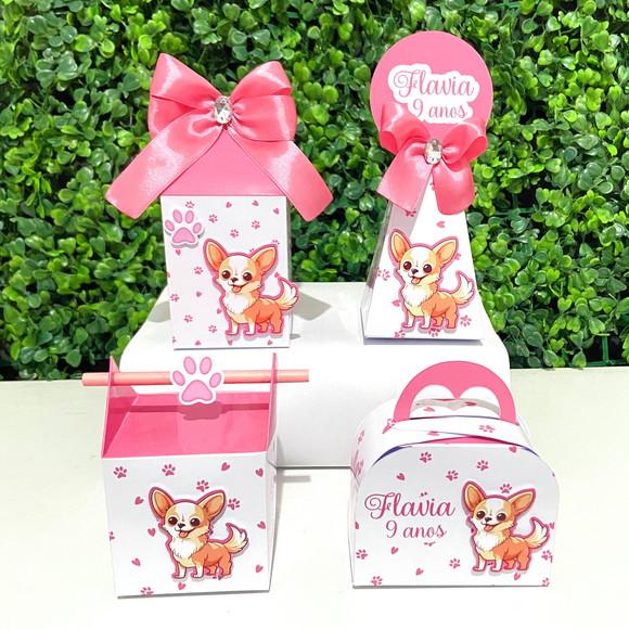 Kit Personalizados Chihuahua/ Cachorro (20 Peças)