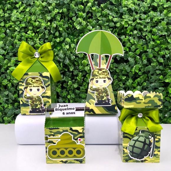 Kit Personalizados Exército (20 Peças)