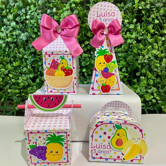 Kit Personalizados Frutinhas (20 Peças)