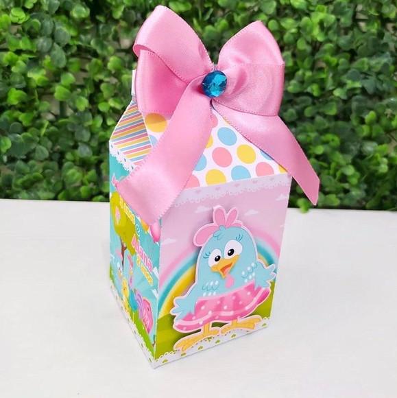 Kit Personalizados Galinha Pintadinha Rosa Candy Color
