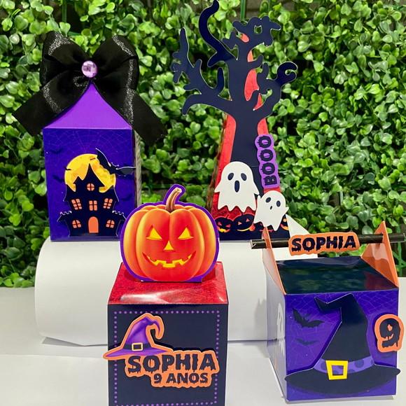 Kit Personalizados Halloween (16 Peças)