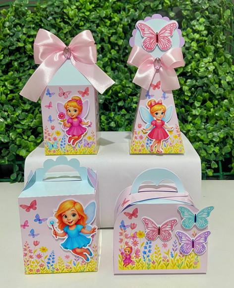 Kit Personalizados Jardim das Fadas (20 Peças)