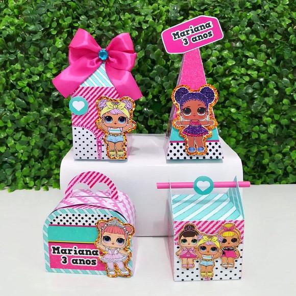 Kit Personalizados Lol Surprise (20 Peças)