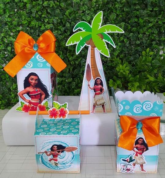 Kit Personalizados Moana ( 20 Peças)