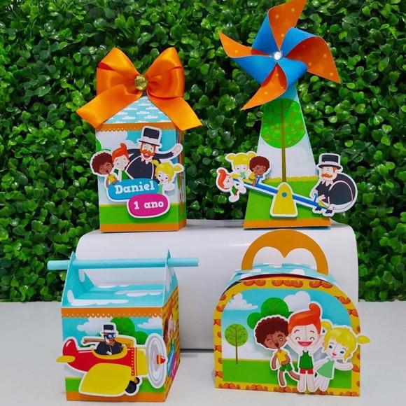 Kit Personalizados Mundo Bita Menino (32 Peças)