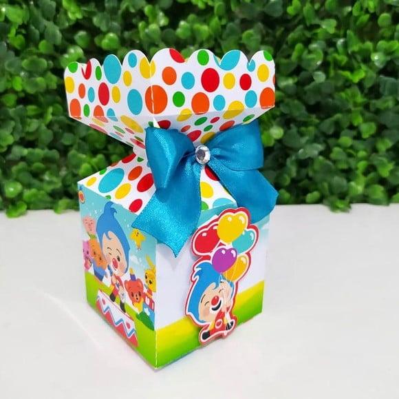 Kit Personalizados Palhaço Herói- Plim Plim- azul (20 peças)