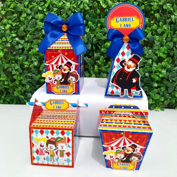 Kit Personalizados Papelaria Circo do Bita (40 Peças)