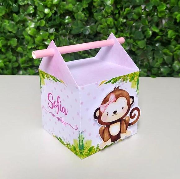 Kit Personalizados Safari Baby Menina(rosa) - 20 peças