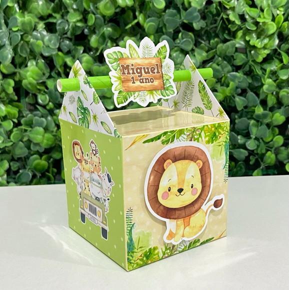 Kit Personalizados Safari Baby Menino (40 Peças)