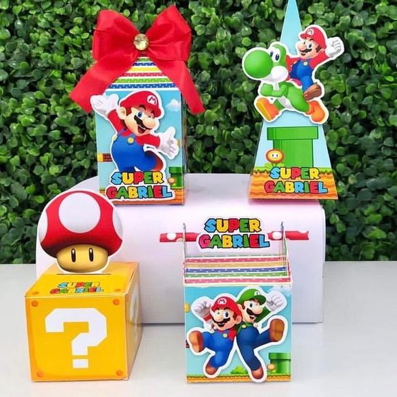 Kit Personalizados Super Mario Bross (24 Peças)